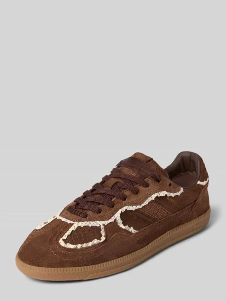 Sneakersy ze skóry z szydełkową koronką model Crochet' Alohas