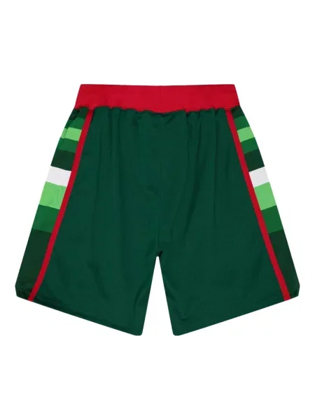 Pantaloni scurți Mitchell & Ness verde
