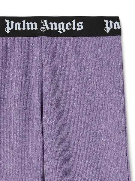 Dětské kalhoty Palm Angels fialové