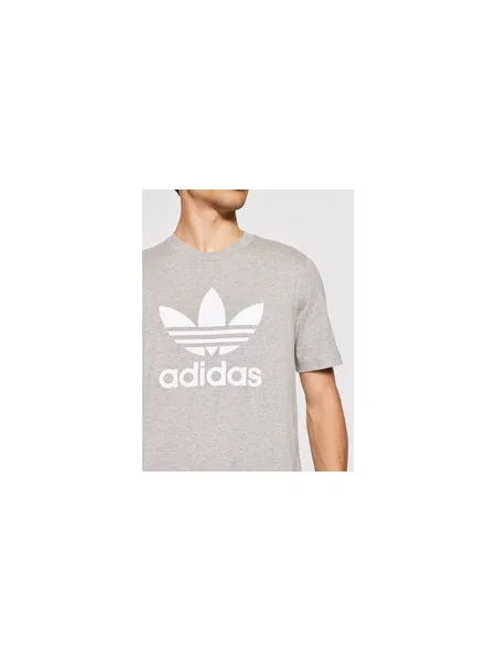 Póló Adidas autogrammal szürke
