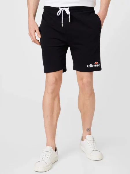 ELLESSE Pantaloni Silvan portocaliu / roșu / negru alb