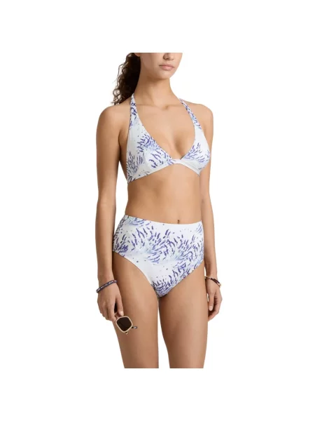 Bikini Vilebrequin wiązane białe