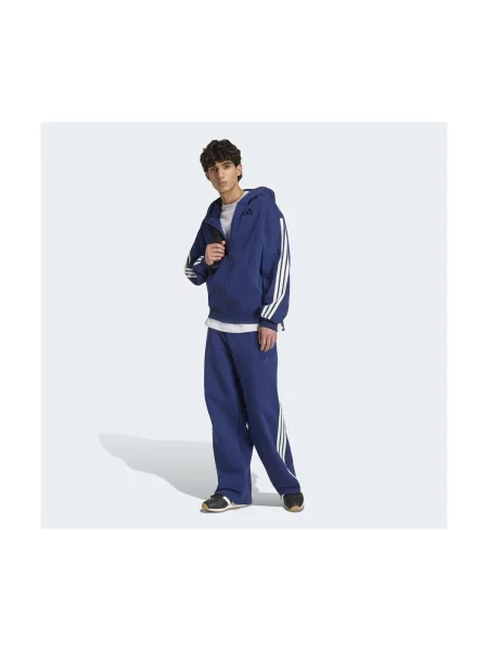 ADIDAS SPORTSWEAR Športová mikina so AK tmavomodrá / biela modrá
