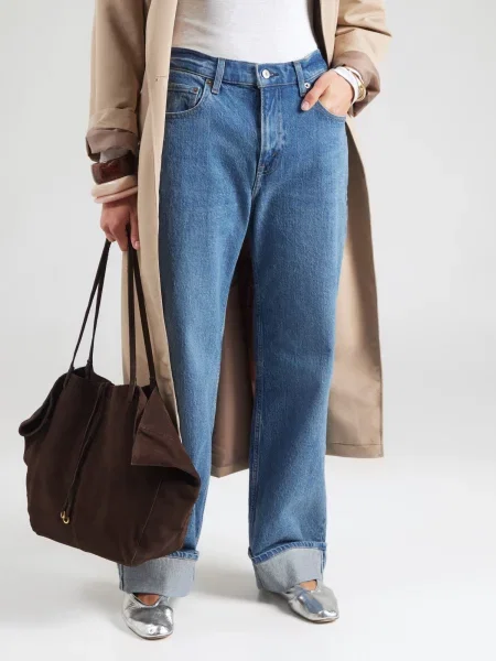 Abercrombie & Fitch Kavbojke moder denim