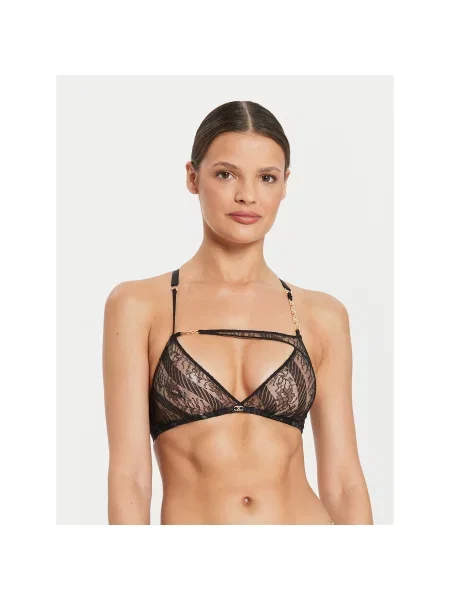 Chantelle Trikotni nedrček Slash črna