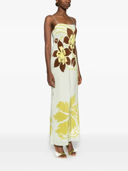 Rochie maxi Sir de costum verde