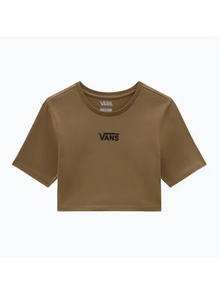 Дамска тениска Vans Flying V Crew Crop Ii видра