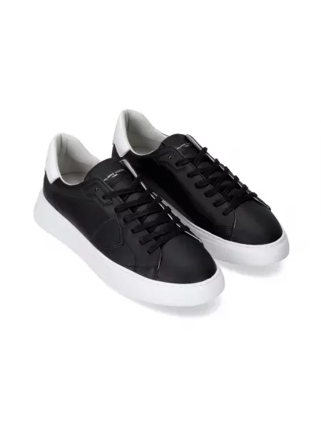 Sneakersy Philippe Model z autografem do tenisa czarne