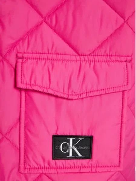 Calvin Klein Jeans Demisezoninė striukė rožinė