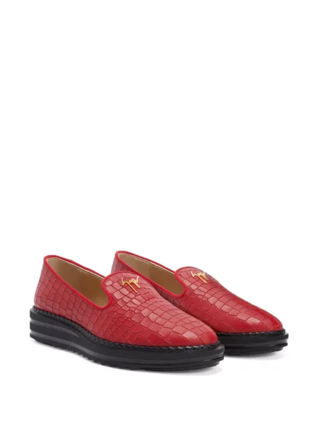 Loaferiai Giuseppe Zanotti raudona