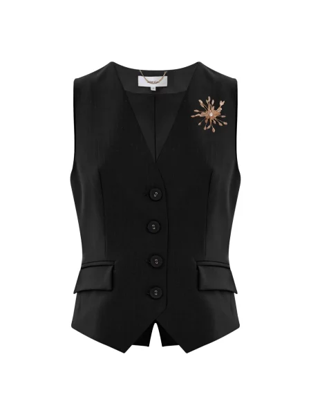 Kamizelka Kocca bez rękawów czarna