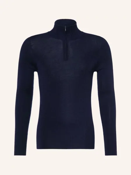 Frauenschuh Svetr Troyer Leo-Mw Z Merino Vlny tmavě modrá