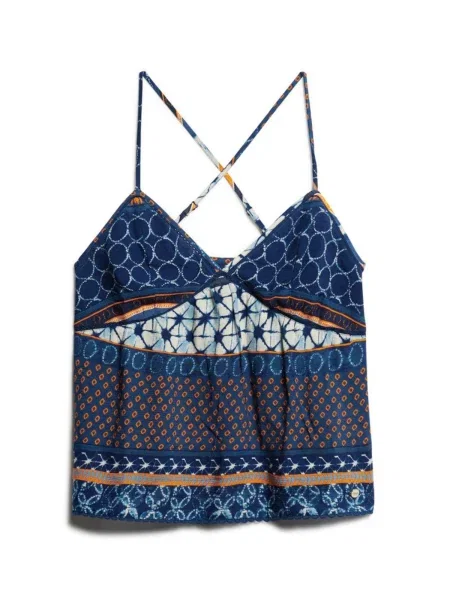 Superdry Top amestec albastru