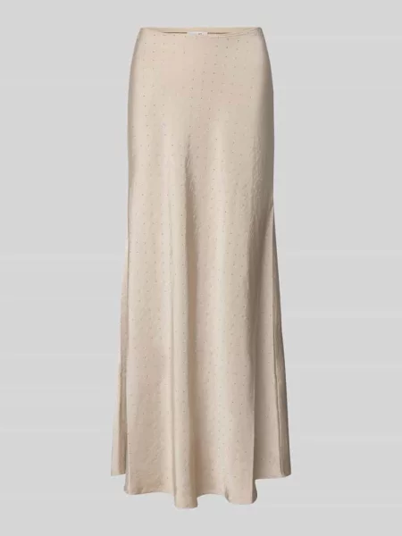 Długa spódnica z obszyciem ozdobnymi kamieniami model ‘Maila’ Mbym