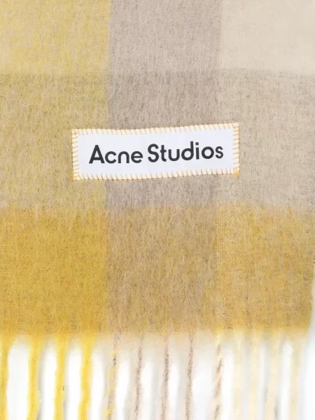 Kostkovaný šál Acne Studios