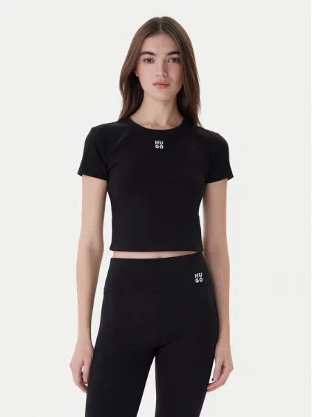 HUGO t-shirt czarny