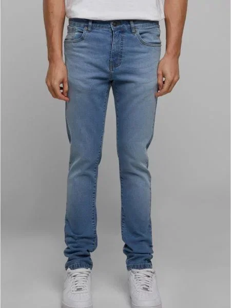 Zwężane dżinsy Urban Classics zwężany niebieski