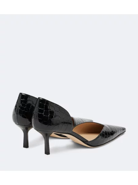 Pantofi cu toc Victoria Beckham din piele negru