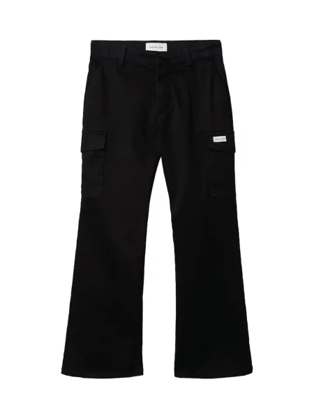 Calvin Klein Kids Hlače Pantalone nero per bambina' crna