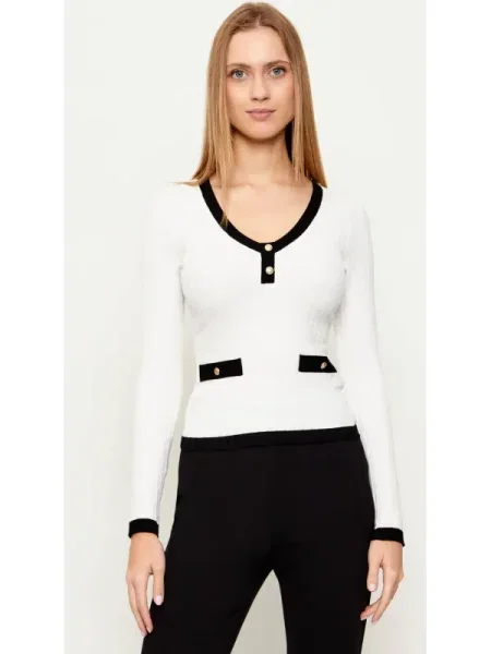 GUESS Bluză LAUREL bej