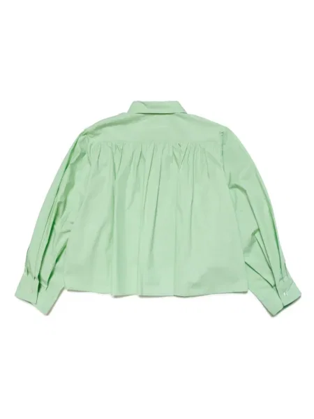 Dětska košile Mm6 Maison Margiela zelená