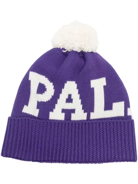 Căciulă Palm Angels tricotate violet