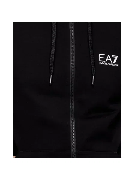 Bluza z kapturem Emporio Armani Ea7 czarna