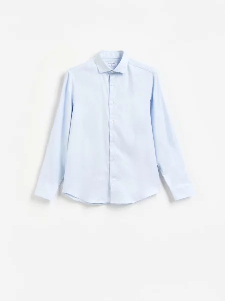 Reserved Cămașă slim fit din albastru-pal albastru