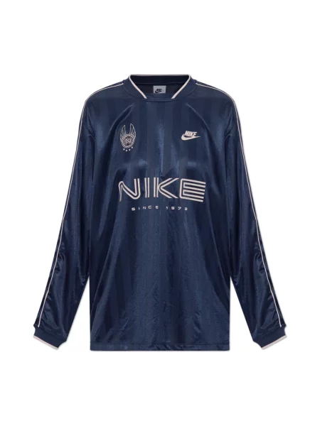 Nike T-Shirt W Nsw Ls Jersey niebieska
