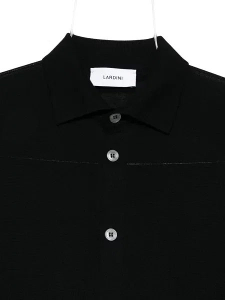 Cămașă Lardini tricotate negru