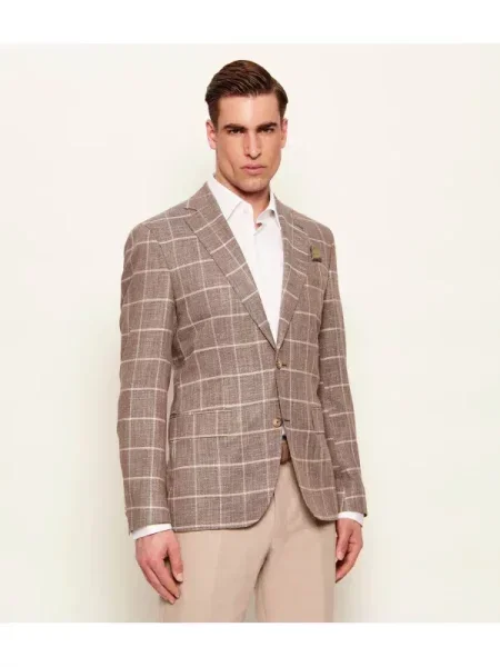 Sand Copenhagen Sacou Star Napoli cu adaos de lână bej