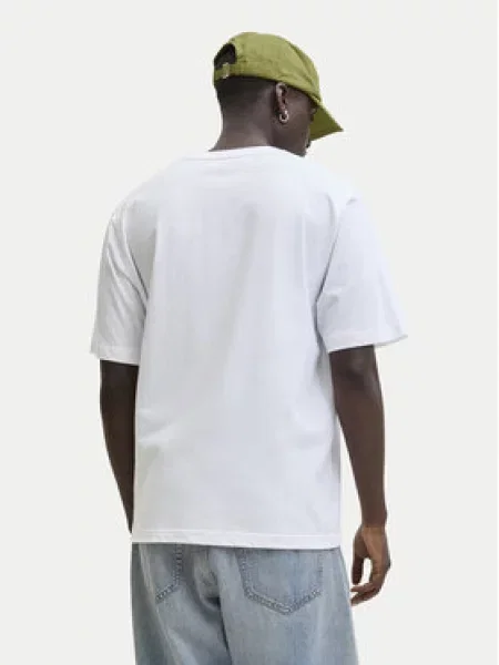 JACK & JONES Majica JJEArchive plava bijela