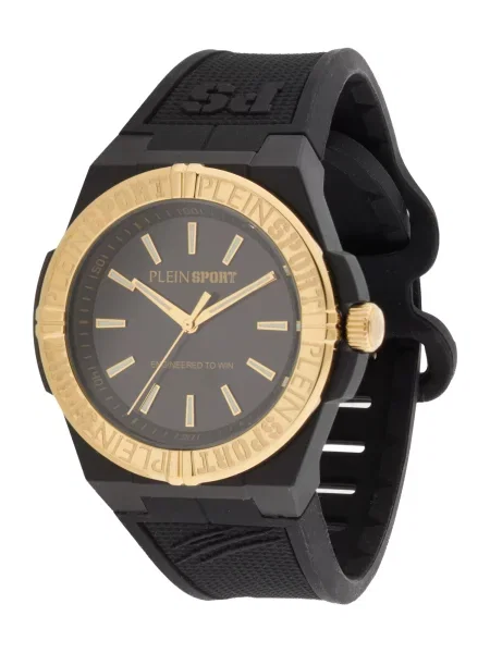 Plein Sport Analogové hodinky zlatá černá