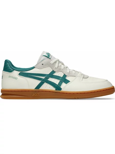 Кеди низькі Asics молочний синтетичний