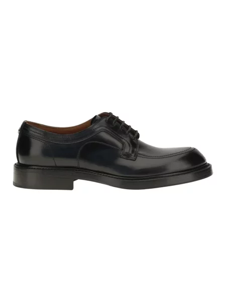 Derby Dolce And Gabbana skórzany czarny