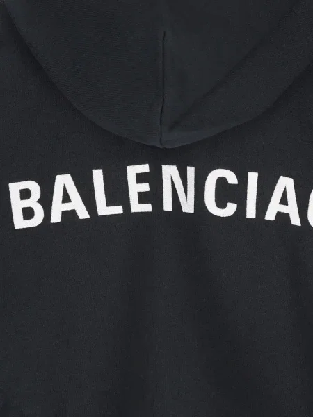 Hanorac cu glugă Balenciaga negru