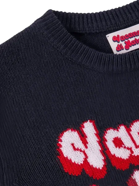 Sweter dziecięcy Mc2 Saint Barth niebieski