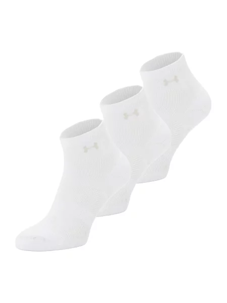 UNDER ARMOUR Șosete sport Vanish' alb