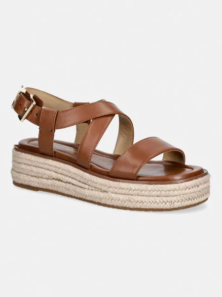 MICHAEL Michael Kors sandale pentru femei Lynn Espadrille Sandal maro