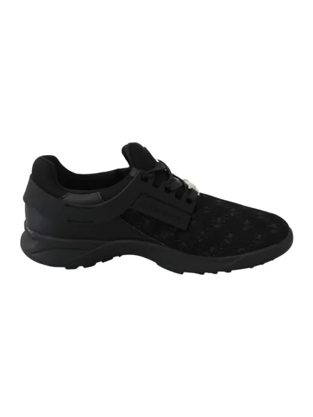 Sneakersy Plein Sport do biegania wiązane czarne