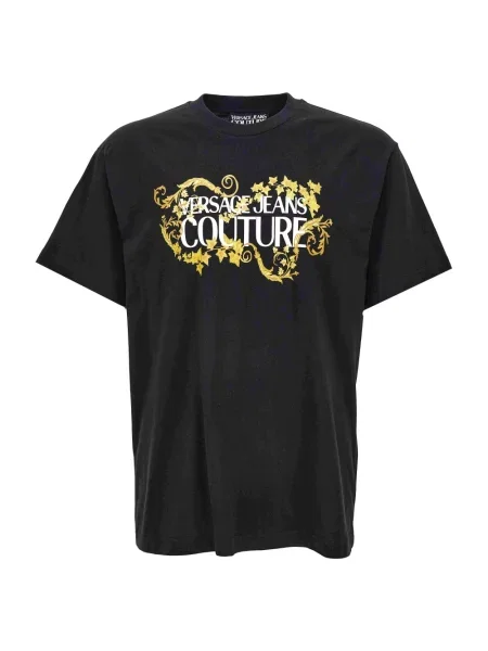 Koszulka Versace Jeans Couture czarna