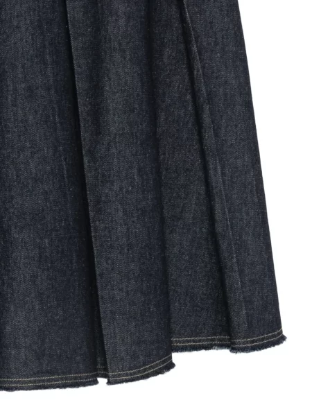 Fustă din denim Tela albastru