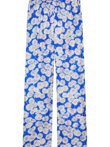 Pantaloni Stella Mccartney cu imagine cu cordon albastru