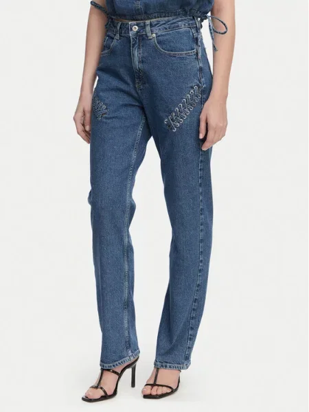 Karl Lagerfeld Jeans Джинси Голубий Straight Fit