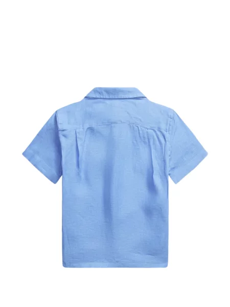 Dětska košile Polo Ralph Lauren modrá