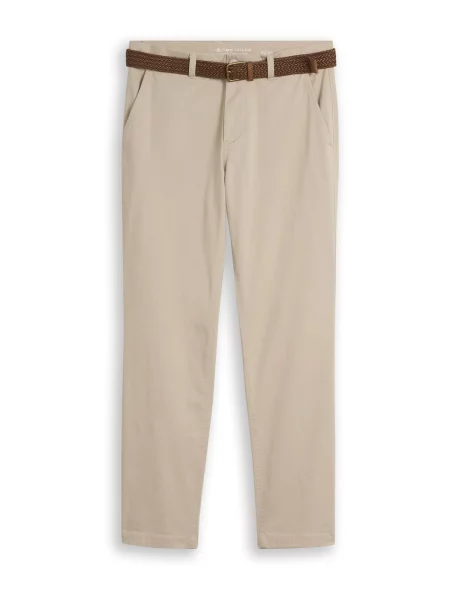 TOM TAILOR Pantaloni eleganți bej