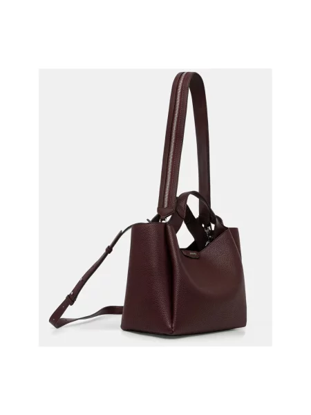 DKNY torebka crossbody z imitacji skóry czerwona