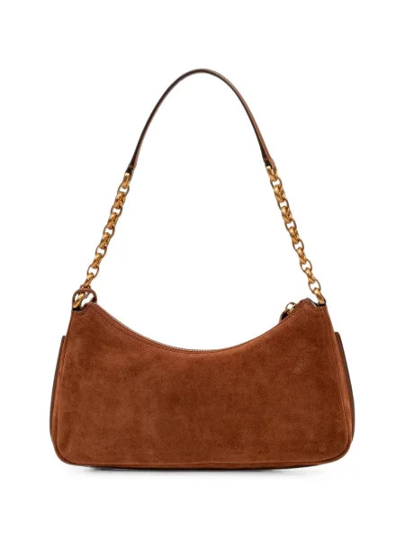 Colier Michael Michael Kors din piele cu imagine cu model leopard maro