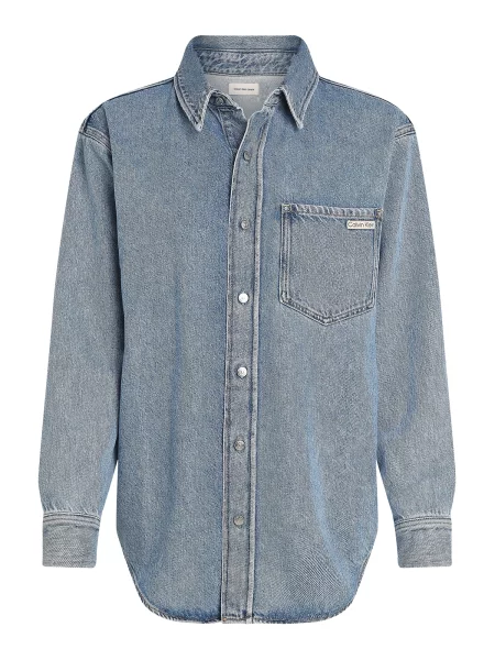 Jeans srajca Calvin Klein Jeans modra