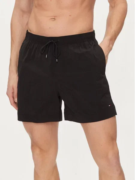 Tommy Hilfiger Плувни шорти черен